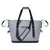 24QT Fish Cooler Bag With Fishing Rod Holder - Gray