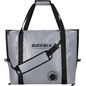 27QT Fish Bag Cooler With Flat Bottom- Gray