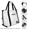 27QT Fish Bag Cooler With Flat Bottom - White