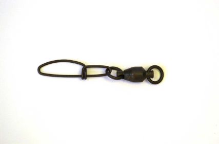 Eagle Claw Ball Bearing Swivel w/ Coastlock Snap — Size 2, Black (3ct) 🎣🖤