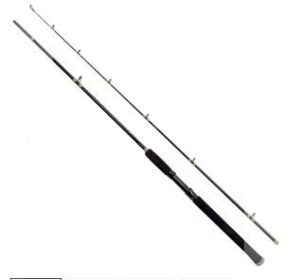 🐟Eagle Claw Cat Claw 2.0 Casting Rod — Black 7'6" 2-Piece Medium Heavy (MH)