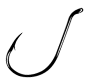 Gamakatsu Octopus Hook Nickle Size 3/0 6ct
