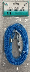 Dolphin HD Stringer — 9' Brass Needle & Ring (Yellow) 🎣⛓️