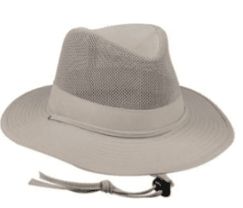 🧢Outdoor Cap Safari Hat (Khaki) Mesh Top